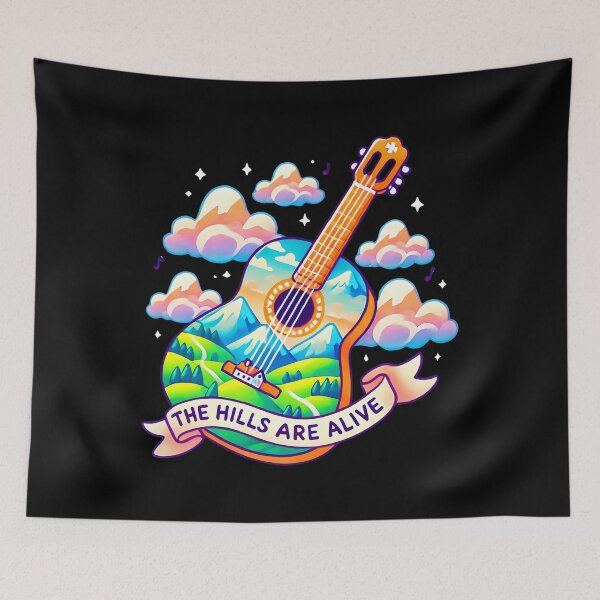 Item preview, The Hills Are Alive Guitar Theatre Sound Of Music Musical designed and sold by BrandyMegan.