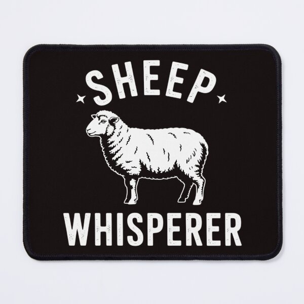 Item preview, Sheep Whisperer Sheep Lover Sheep Quote designed and sold by RopboxRone.
