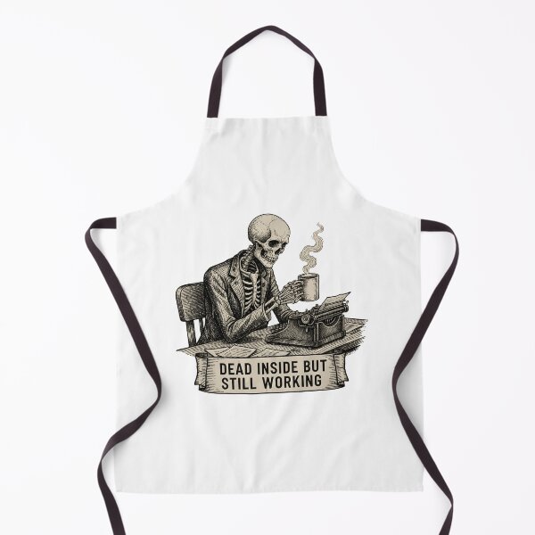 Item preview, Dead Inside But Still Working designed and sold by BestiaryAtelier.