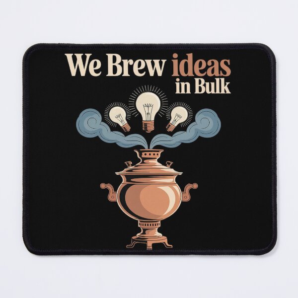 Item preview, We Brew Ideas in Bulk Corporate Team Coffee designed and sold by Rotasiin.