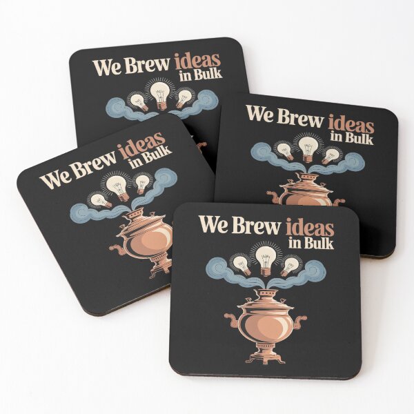 Item preview, We Brew Ideas in Bulk Corporate Team Coffee designed and sold by Rotasiin.