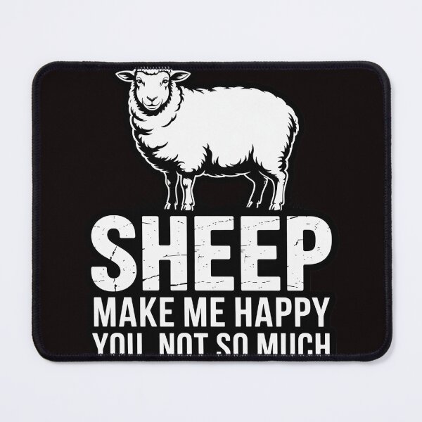 Item preview, Sheep Lover Sheep Quote designed and sold by RopboxRone.