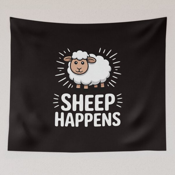 Item preview, Sheep Happens Sheep Herding Farmers & Herders designed and sold by RopboxRone.