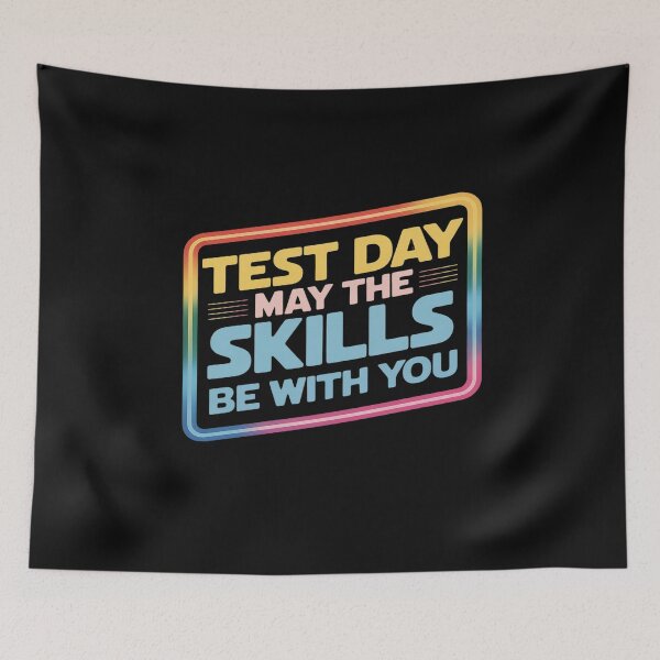 Item preview, Testing Day Test Day May The Skills Be With You Teacher designed and sold by procionartss.