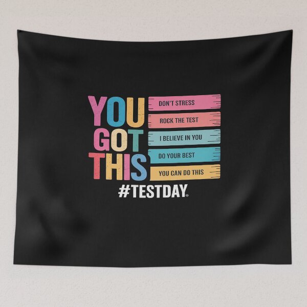 Item preview, Testing Day You Got This Don'T Stress Rock The Test designed and sold by procionartss.