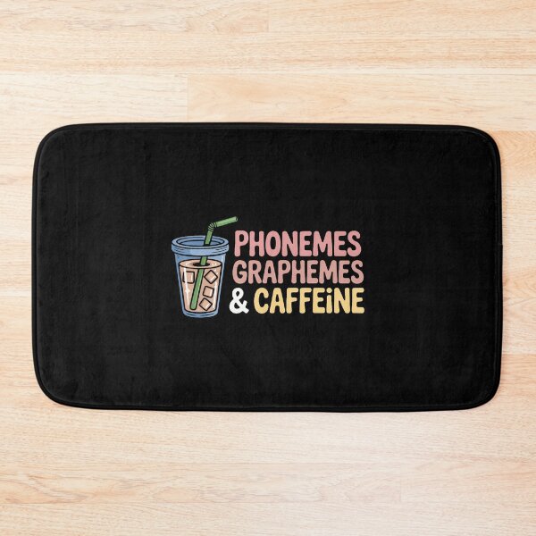 Item preview, Phonemes Graphemes And Caffeine Funny Reading Back To School designed and sold by SheilaAnjelica.