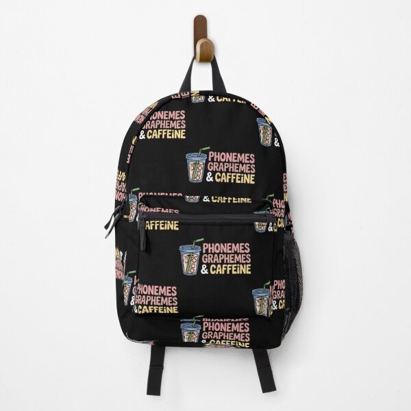 Item preview, Phonemes Graphemes And Caffeine Funny Reading Back To School designed and sold by SheilaAnjelica.