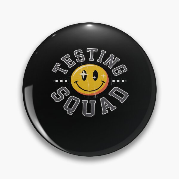 Item preview, Testing Squad Test Day Smile Face Teacher Student designed and sold by procionartss.