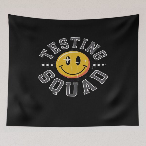 Item preview, Testing Squad Test Day Smile Face Teacher Student designed and sold by procionartss.