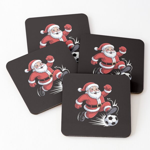 Item preview, Santa Plays Soccer Christmas Sports Women Men Kids designed and sold by RopboxRone.