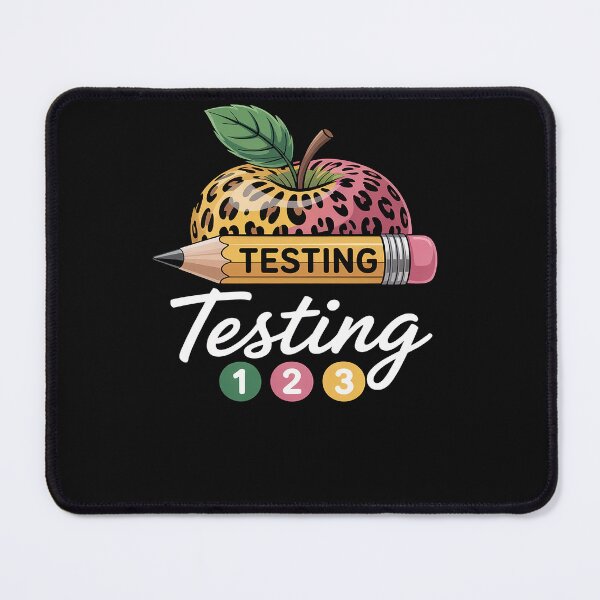 Item preview, Testing Testing 123 Leopard Test Day For Teachers Students designed and sold by procionartss.