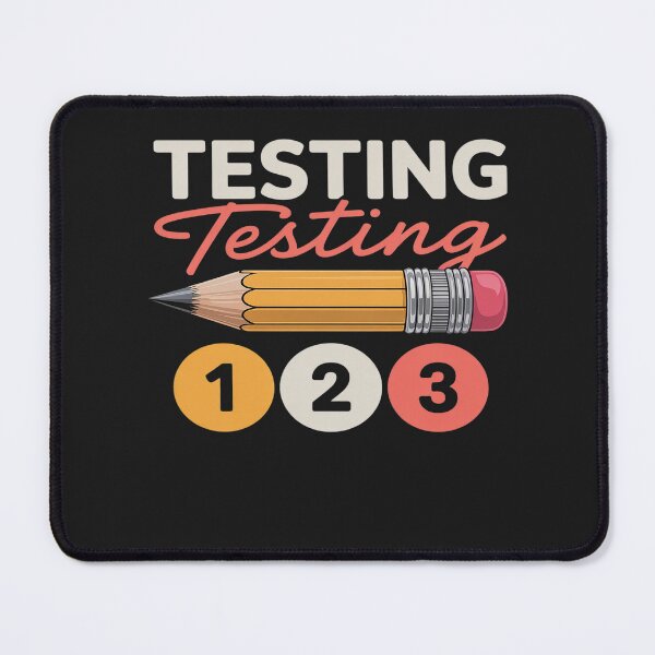 Item preview, Testing Testing 123 Test Day Teacher Student STAAR Exam designed and sold by procionartss.