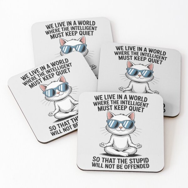 Item preview, We Live In a World Where The Intelligent designed and sold by Rotasiin.