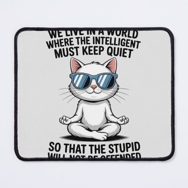 Item preview, We Live In a World Where The Intelligent designed and sold by Rotasiin.