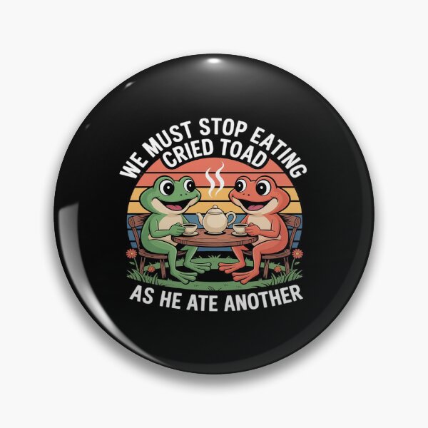 Item preview, We Must Stop Eating Cried Toad As He Ate Another designed and sold by Rotasiin.