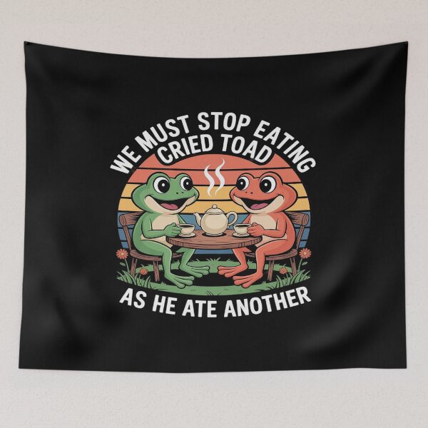 Item preview, We Must Stop Eating Cried Toad As He Ate Another designed and sold by Rotasiin.