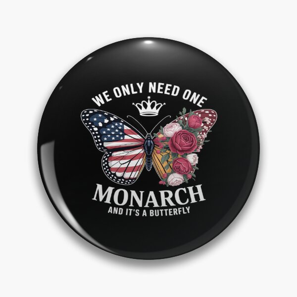 Item preview, We Only Need One Monarch & It's a Butterfly Floral No Kings designed and sold by Rotasiin.