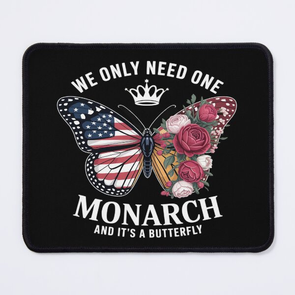 Item preview, We Only Need One Monarch & It's a Butterfly Floral No Kings designed and sold by Rotasiin.