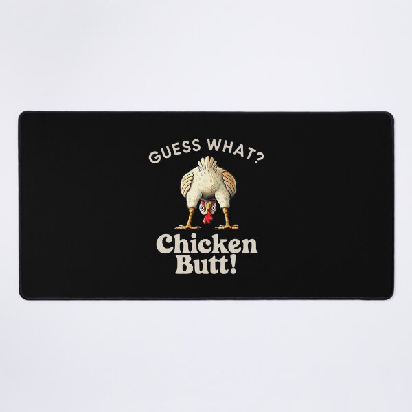 Item preview, Funny Saying Guess What Chicken Butt Chicken Funny Chicken designed and sold by BeverlyBrenda.