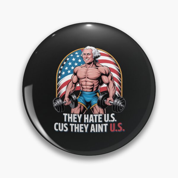 Item preview, They Hate Us Cuz They Ain't Us America USA Flag 4th Of July designed and sold by procionartss.