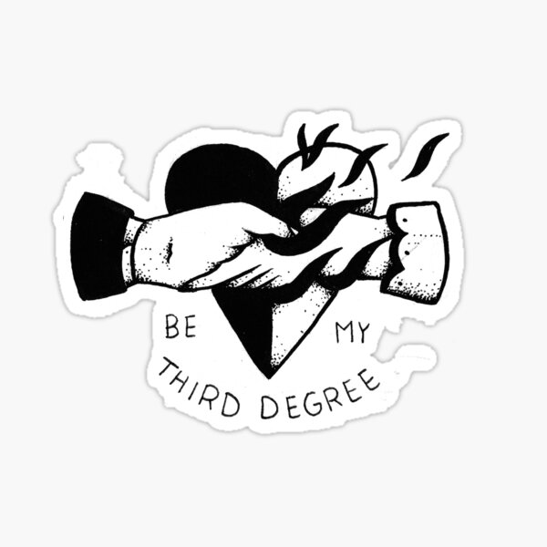 Third degree Sticker