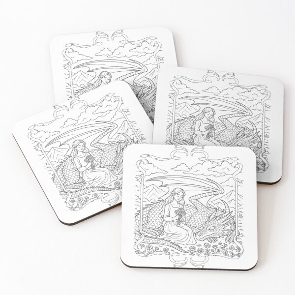 Item preview, Peaceful Companions: The Maiden and Her Guardian designed and sold by TerScott.