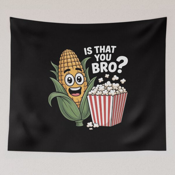 Item preview, Popcorn Pun Is That You Bro Love Popcorn designed and sold by Silicula.