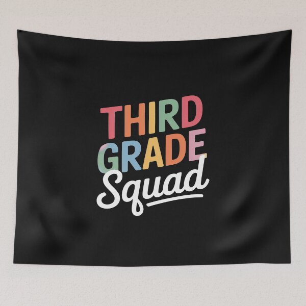 Item preview, Third Grade Squad 3rd Grade Teacher Crew Back To School Team designed and sold by procionartss.