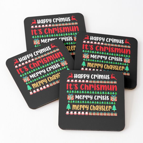 Item preview, Happy Crimus It's Chrismun Merry Crisis Funny Christmas Meme designed and sold by jakaun.