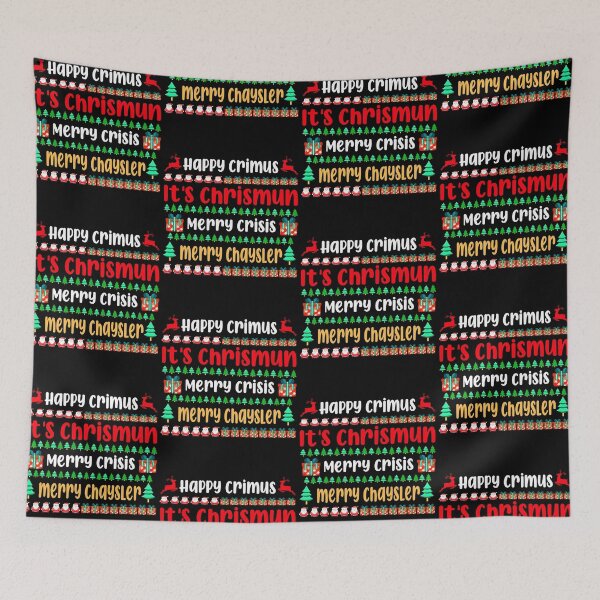Item preview, Happy Crimus It's Chrismun Merry Crisis Funny Christmas Meme designed and sold by jakaun.