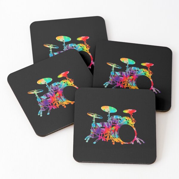 Item preview, Drummer Tie Dye Drum Set Drums Drumming Vintage designed and sold by SheilaAnjelica.