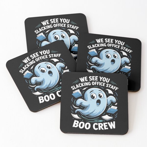 Item preview, We See You Slacking Office Boo Crew designed and sold by Rotasiin.