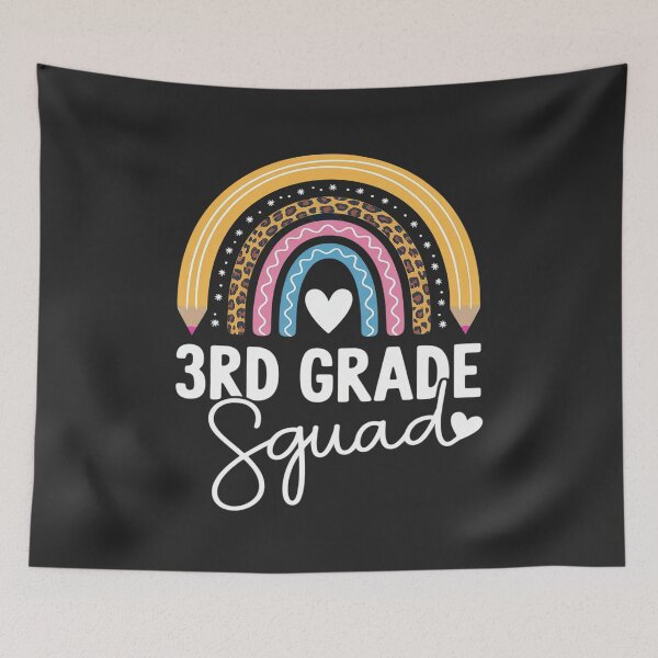 Item preview, Third Grade Squad 3rd Grade Team Retro First Day of School designed and sold by procionartss.