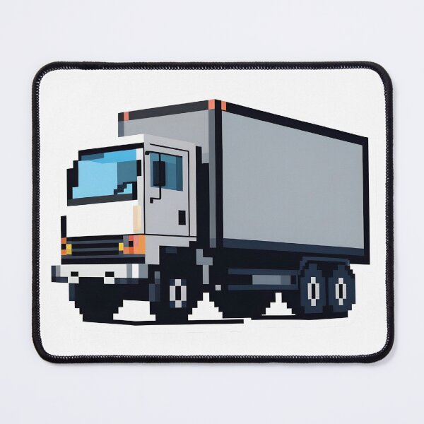 Item preview, Chunky Pixel Cargo Truck Sticker Icon designed and sold by BankMano.