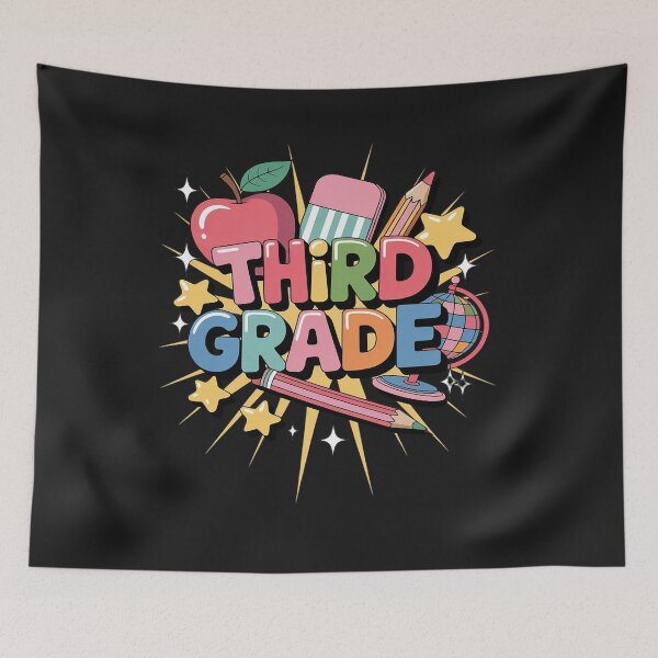 Item preview, Third Grade Teacher Student Back To School Happy First Day 356 designed and sold by procionartss.
