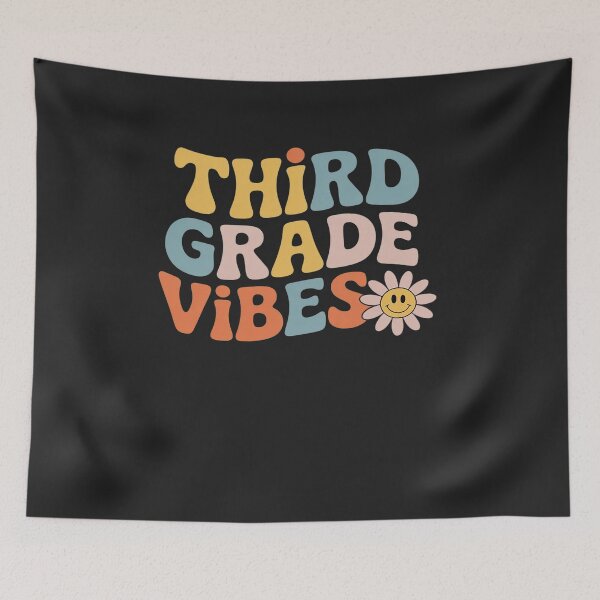 Item preview, Third Grade Vibes - 3rd Grade Team Retro 1st Day of School designed and sold by procionartss.