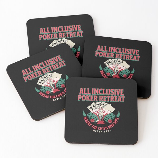Item preview, All Inclusive Poker Retreat Chips And Sips Fun Card Game designed and sold by RuthSheila.