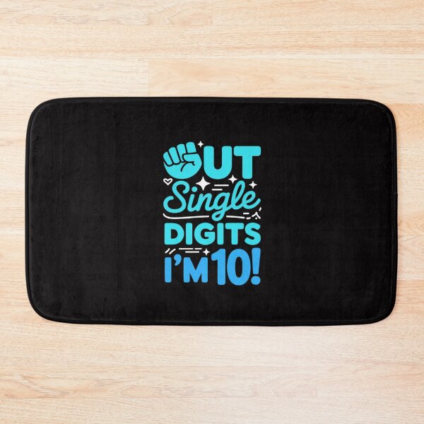 Item preview, Peace Out Single Digits Im 10 Ten Year Old Boy 10th Birthday designed and sold by Silicula.