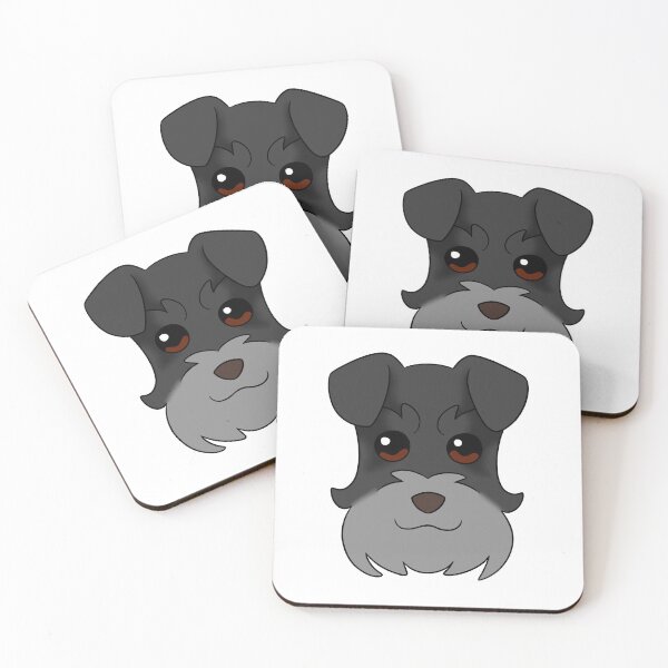 Item preview, Black Schnauzer Grey Snout designed and sold by OliRoseArt.