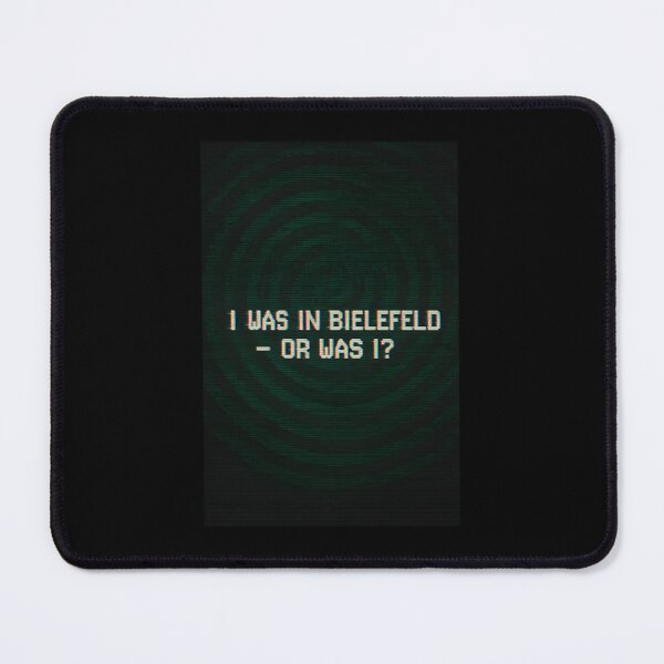 Item preview, Bielefeld Glitch Poster VHS-Style Conspiracy Meme designed and sold by pekanelm43.