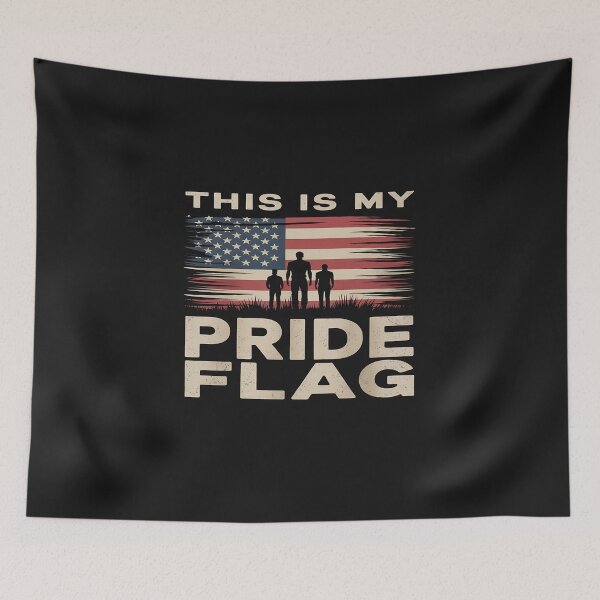 Item preview, This is my pride flag Usa American 4th of July Patriotic designed and sold by AvagondaMind.