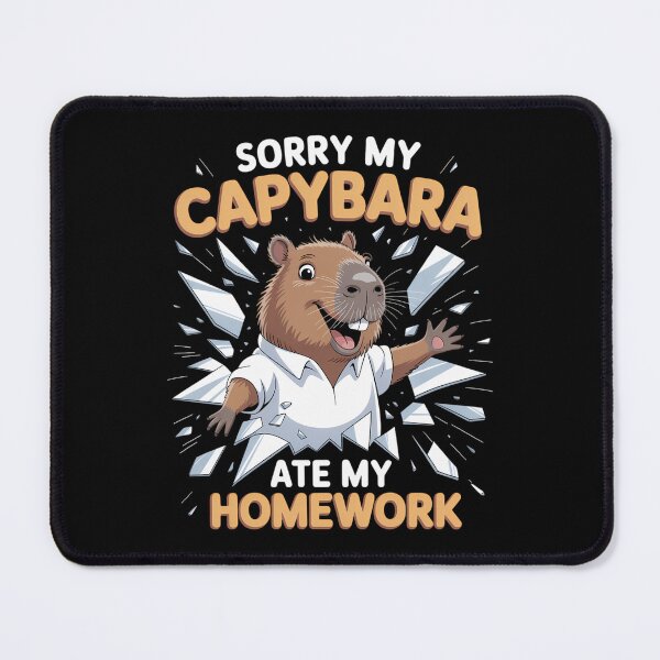 Item preview, Sorry My Capybara Ate My Homework - Funny Capy Rodent Animal designed and sold by DentistLegal.