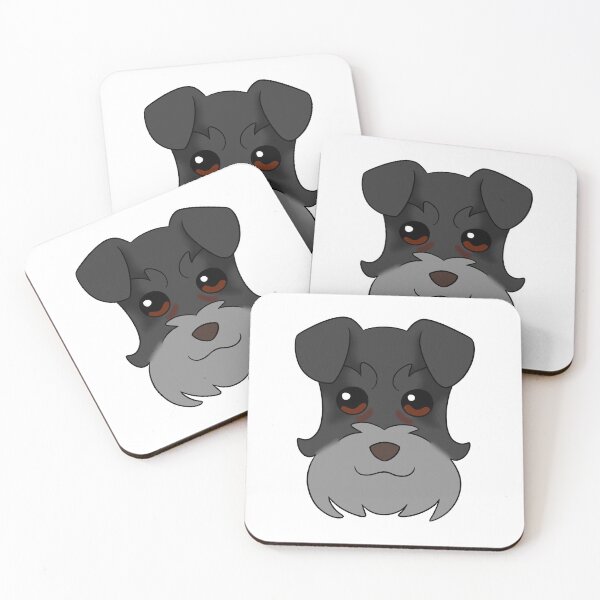 Item preview, Black Schnauzer Grey Snout Tear Stains designed and sold by OliRoseArt.