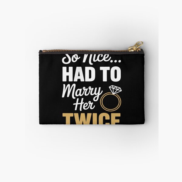 Item preview, Wedding Vow Renewal Ceremony So Nice Had to Marry Her Twice designed and sold by Rotasiin.