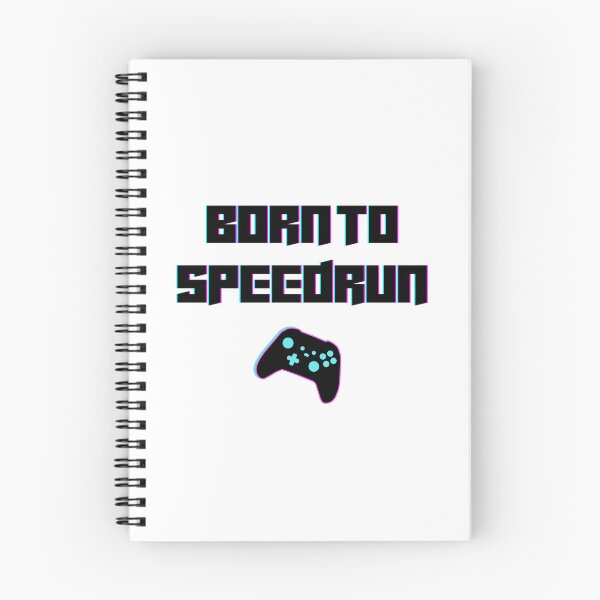 Item preview, Born to Speedrun – Neon Pastel Gamer Aesthetic designed and sold by PHRASEandSTYLE.