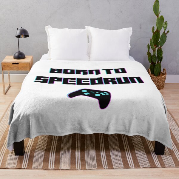 Item preview, Born to Speedrun – Neon Pastel Gamer Aesthetic designed and sold by PHRASEandSTYLE.
