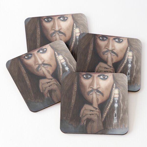 Item preview, Captain-Jack-Sparrow-From-Pirates-Of-The-Caribbean designed and sold by BrunhildSchafer.