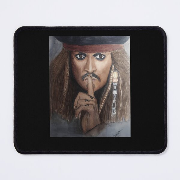 Item preview, Captain-Jack-Sparrow-From-Pirates-Of-The-Caribbean designed and sold by BrunhildSchafer.