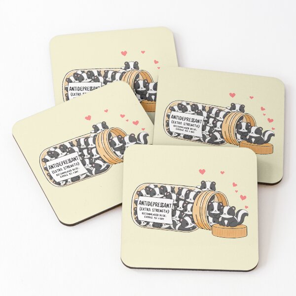 Item preview, Funny Skunk Anti Depressant Zoo Animal Lover Boys Girls Kids designed and sold by rafaeltto.