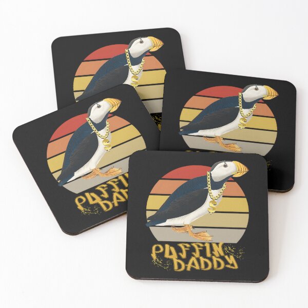 Item preview, Cool Retro Vintage Puffin Rapper designed and sold by pekanelm43.